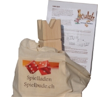 Bild von Wikingerspiel Kubb-Spiel