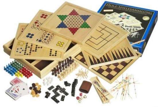 Bild von Holz-Spielesammlung - 100 Spielmöglichkeiten