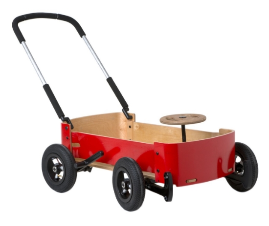 Bild von Wishbone Wagen rot 3 in 1