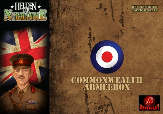 Bild von Helden der Normandie: Commonwealth Armeebox (Schwerkraft-Verlag)