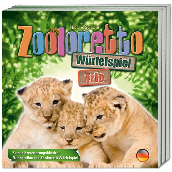 Bild von Zooloretto Würfelspiel Trio (Erweiterung)