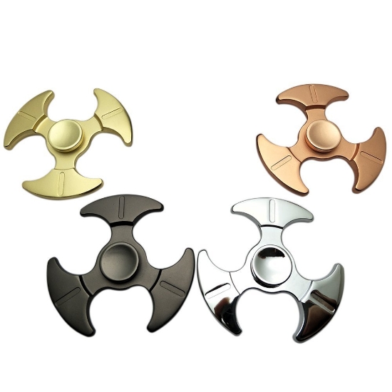 Bild von Hand Spinner Bat Tri Spinner - Metall