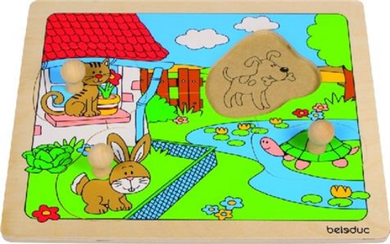 Bild von Puzzle mit Griffli - Haustiere