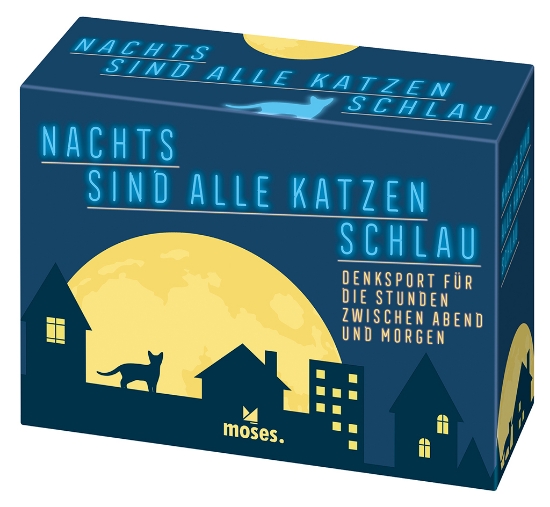 Bild von Nachts sind alle Katzen schlau (Moses Verlag)