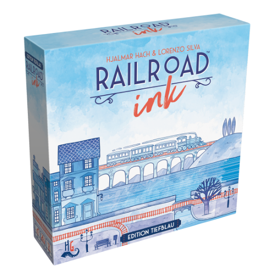 Bild von Railroad Ink: Edition Tiefblau (Horrible Games)