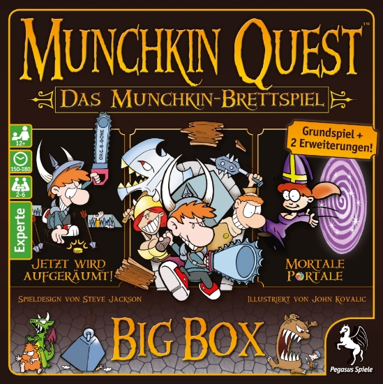 Bild von Munchkin Quest Big Box