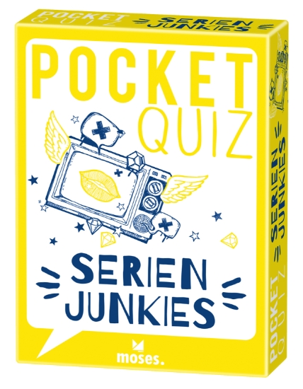 Bild von Pocket Quiz: Serienjunkies (Moses Verlag)