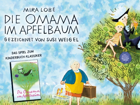 Bild von Die Omama im Apfelbaum