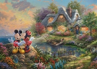 Bild von Puzzle, Disney Sweethearts Mickey & Minnie 1000 Teile