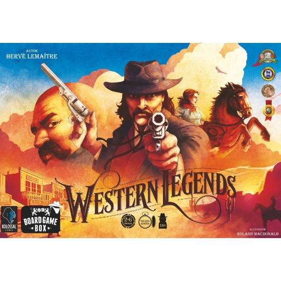 Bild von Western Legends - 2. Edition (Corax Games)