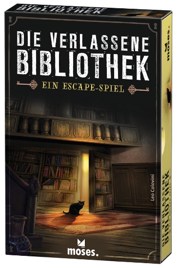 Bild von Die verlassene Bibliothek - Ein Escape Spiel (Moses Verlag)