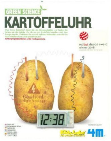 Bild von Green Science: Kartoffeluhr