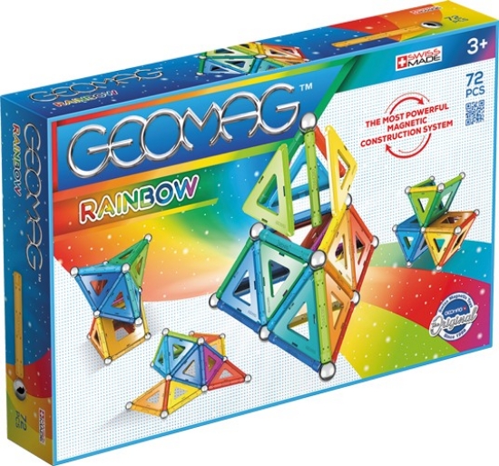 Bild von Geomag Rainbow 72 pcs