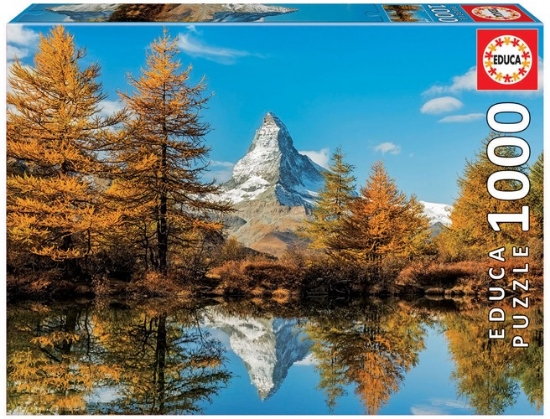 Bild von Puzzle - Matterhorn Mountain in Autumn 1000 Teile