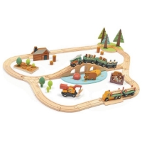 Bild von Eisenbahn Wald mit Zubehör (Tender Leaf Toys)