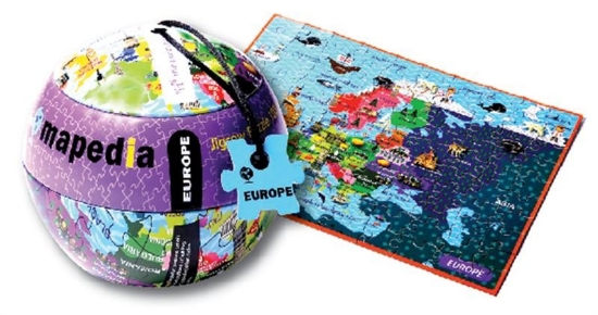 Bild von Mapedia Europa Puzzle 100 Teile