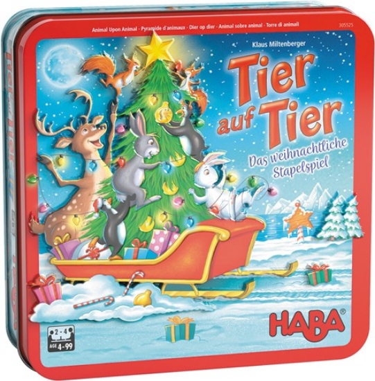 Bild von Tier auf Tier – Das weihnachtliche Stapelspiel