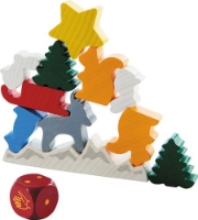 Bild von Tier auf Tier – Das weihnachtliche Stapelspiel