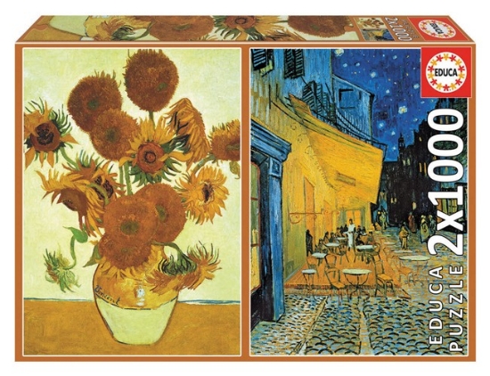 Bild von Van Gogh 2x1000 Art Collection Puzzle