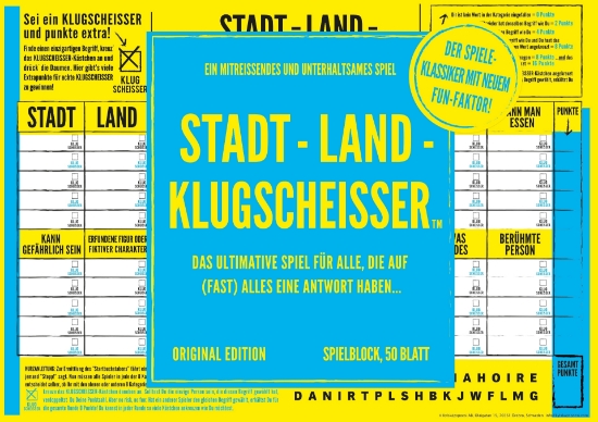 Bild von Stadt - Land - Klugscheisser