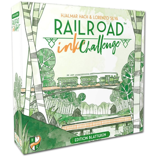 Bild von Railroad Ink Challenge - Edition Blattgrün (Horrible Games)