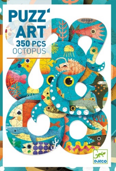 Bild von Puzz'Art Octopus 350 Teile (Djeco)