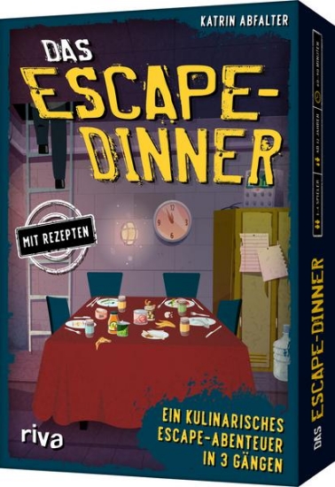 Bild von Das Escape-Dinner - Ein kulinarisches Escape-Abenteuer in 3 Gängen (Riva)