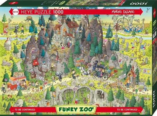 Bild von Funky Zoo -Transylvanian Habitat Standard 1000 Teile