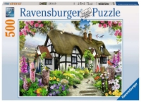 Bild von Puzzle - Verträumtes Cottage 500 Teile