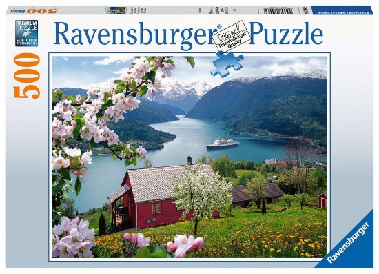 Bild von Puzzle - Skandinavische Idylle 500 Teile