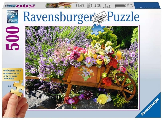 Bild von Puzzle - Blumenarrangement 500 Teile