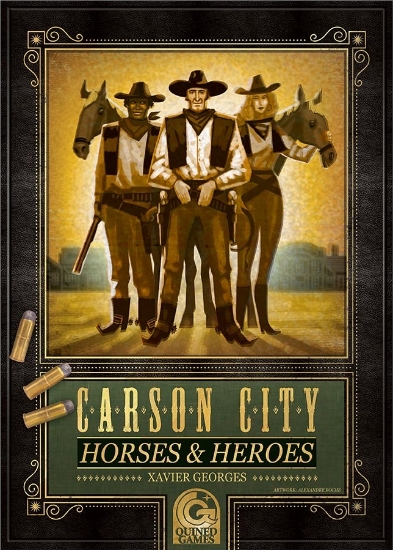 Bild von Carson City: Horses & Heroes (Quined Games)