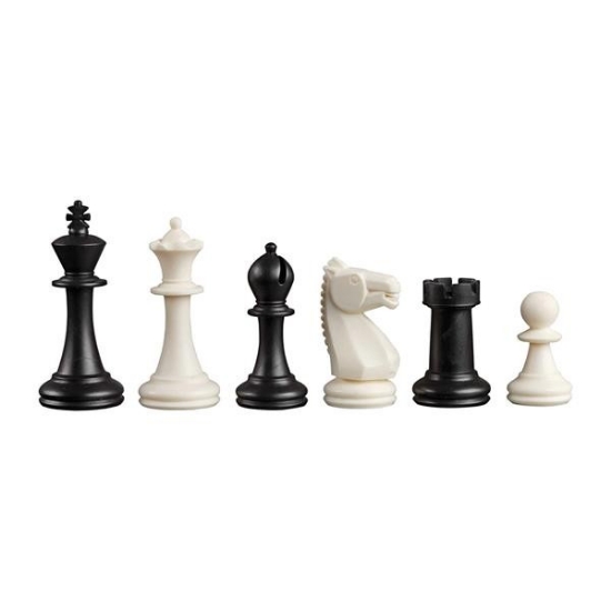 Bild von Schachfiguren - Nerva - KH 76 mm - Kunststoff