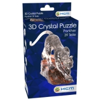 Bild von Crystal Puzzle: Schwarzer Panther (39 Teile)