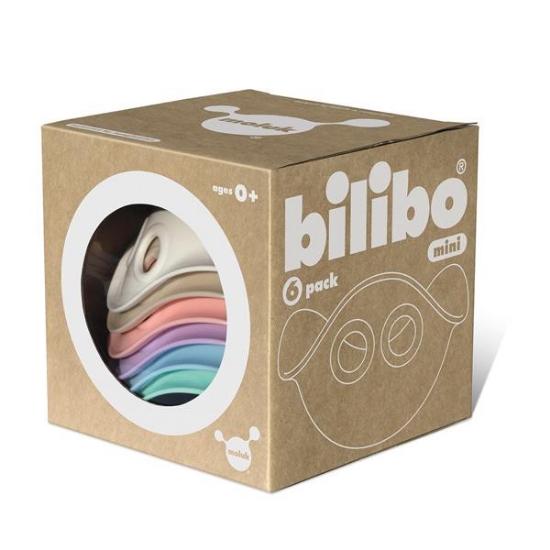 Bild von Bilibo Mini Stapel & Badespielzeug pastell 6x1ass
