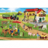 Bild von Farm World, Bauernhof und Hofladen, 100 Teile (inkl. Original-Figur)