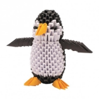 Bild von Origami 3D Pinguin 463 Teile (Creagami)