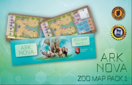 Bild von Ark Nova Zoo Map Pack 1 (englisch)