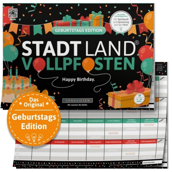 Bild von STADT LAND VOLLPFOSTEN – GEBURTSTAGS EDITION - Happy Birthday