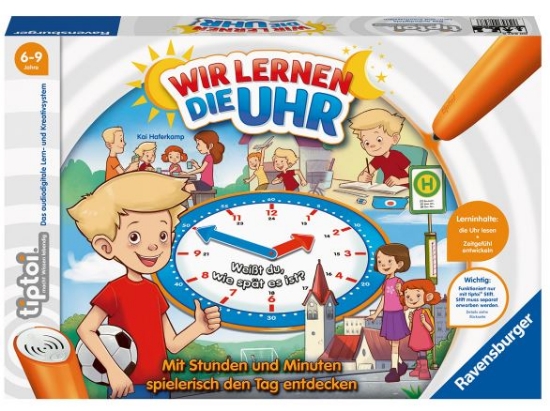 Bild von Tiptoi Wir lernen die Uhr