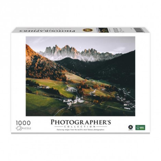 Bild von Val di Funes Dolomiten 1000 Teile (Tobias Hägg)