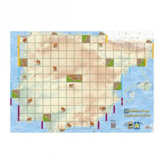 Bild von Carcassonne Maps - Iberische Halbinsel (d,f)