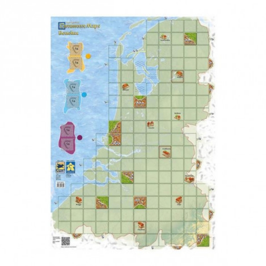Bild von Carcassonne Maps - Benelux (d,f)