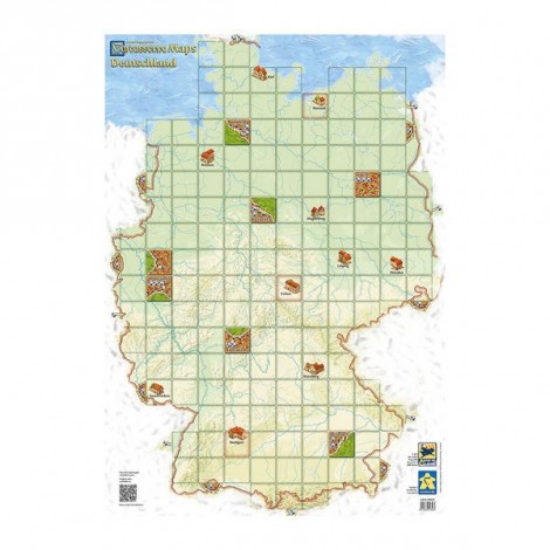 Bild von Carcassonne Maps - Deutschland (d,f)