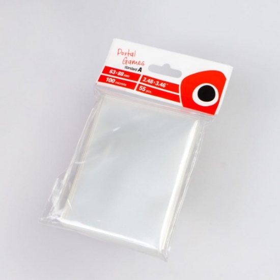 Bild von Clear Card Sleeves: Standard A (63x88 mm) = CCG