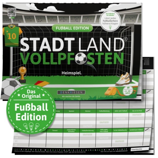 Bild von STADT LAND VOLLPFOSTEN – FUßBALL EDITION - Heimspiel (DinA4-Format)