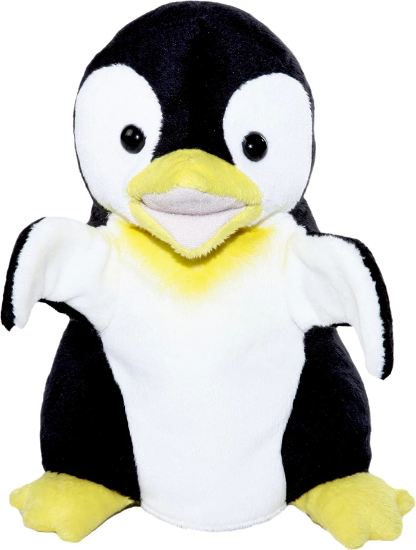 Bild von Handspielpuppe Pinguin