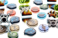 Bild von Token and Markers: Spirit Island – Jagged Earth Token Set