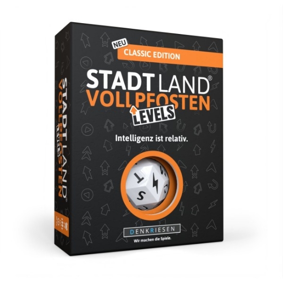 Bild von STADT LAND VOLLPFOSTEN – Levels - CLASSIC EDITION - "Intelligenz ist relativ."