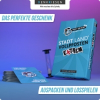Bild von Stadt Land Vollpfosten Party Edition – "Jetzt geht's rund." | Extrem